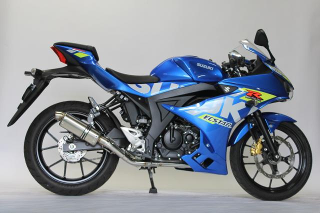 HMS GSX-R125 バイクマフラー 8BJ-DL32D 2BJ-DL33B デルタ SUS